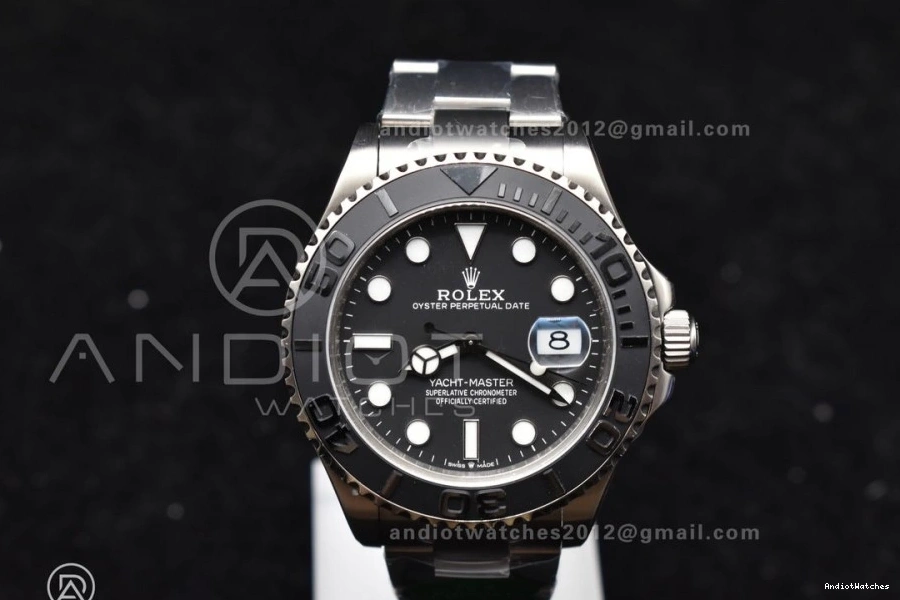 Edition TW+F Durable 226627 Steel Titanium Yacht-Master 1207 Best 1:1 Men's 904L YachtMaster 0728